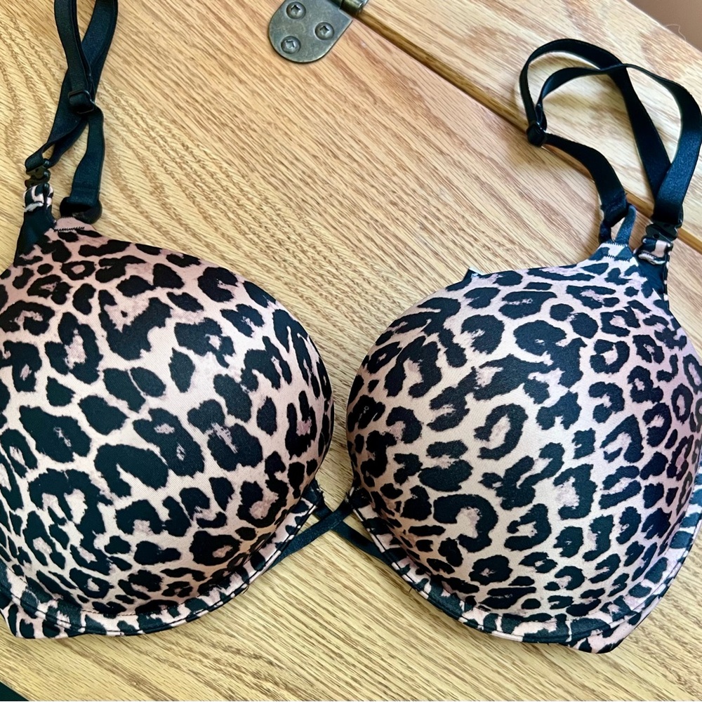 Leopard Print Victoria’s Secret BombshellBra 34D